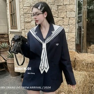 13De marzo sailor vets shirt, scarf, detachable hem into Basic vets shirt