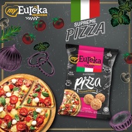 Eureka pizza flavored popcorn