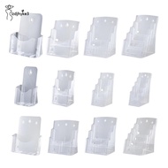 [ Acrylic Brochure Holder, Flyer Holder, Rack, Countertop Organizer, Brochure Holder for Brochures