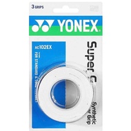 YONEX 3 Grips/Pack Cloth Ac102 Ac102ex 102C Hand Glue Tennis Badminton Racket Professional Anti-S
