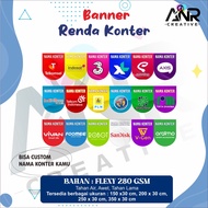Counter Lace Banner Counter Lace Banner Counter Banner / Counter Banner Flag Banner