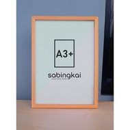 A3+ Poster Frame 32.5 x 48 cm A3 plus - Pine Wood Frame natural - Figure Frame