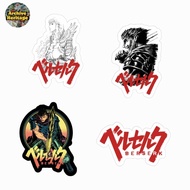Berserk japanese manga series character stickers