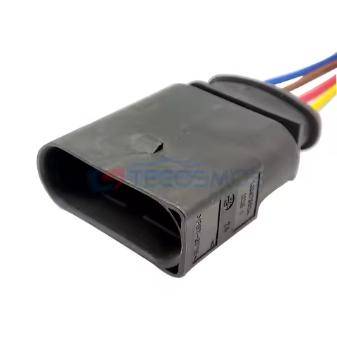 4 Pin Male Automotive Waterproof Connector 4B0973724 Coil Extension Adapter Ignition Coil Plug 1J097