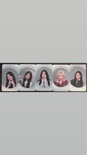 借圖出itzy 新版手燈小卡一套