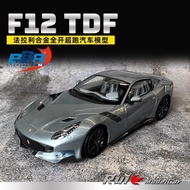 1: 18 BBR Ferrari Ferrari F12 TDF 2015 Alloy Full Open Simulation Car Model Ornaments