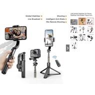 L08 Gimbal Phone Selfie Stabilizer 3 in 1 Selfie Stick Tripod