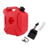 (QBEP) 1Set 5L Tanks Plastic Car Mount Jerrycan Gas Can Oil Container Canister
