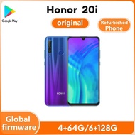 Refurbished Phone HONOR 20i smartphone global firmware CPU Haisi Qilin 710 card Android 9.0 6.21 inc