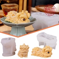 Chinese Style Awakening Lion Mousse Cake Silicone Mold Grinder Year's Creative Day Chocolate I1q2