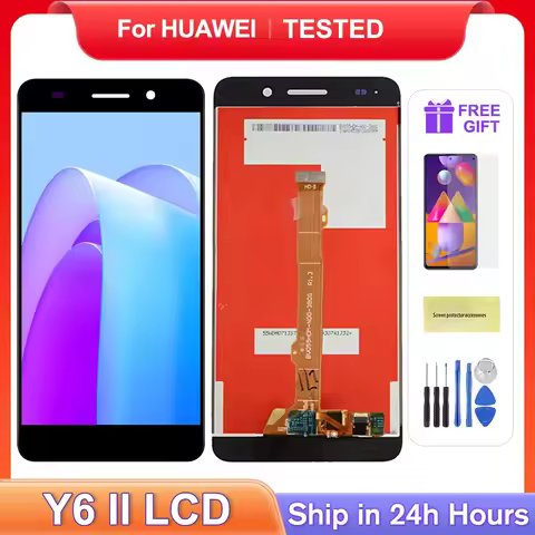 For HUAWEI 5.5''Y6 II For Honor 5A Y6 2 CAM-L03 L23 L21 UL00 LCD Display Touch Screen Digitizer Asse