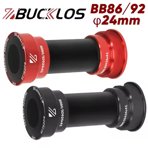 BUCKLOS BB86/92 Bike Bottom Bracket Pressfit Road Mountain Bike Bottom Bracket 24mm Bicycle Sealed B