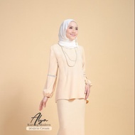 🔥HOT NEW ARRIVAL ALYA Kurung Moden Cream BAJU KURUNG MODEN BAJU KURUNG CANTIK BAJU KURUNG MURAH BAJU BRIDESMAIDS 🔥