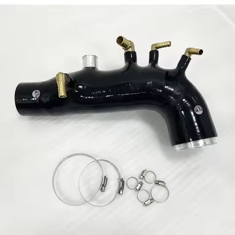 Silicone Turbo Inlet Intake Hose + Clamps For Subaru Impreza WRX Legacy GE GH GR EJ25 Engine 2.5L 08