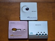 Sony md Walkman 3部