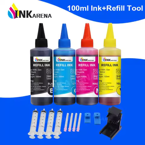 Printer Ink for HP 304 XL Ink Cartridge For HP 301XL 301 300 302 303 XL 901 350 351 650 For HP 62 65