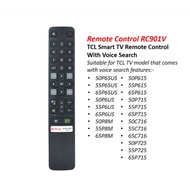 NEW Original RC901V FMR6 For TCL android TV Remote Control 65P725 50P65US   55P65US 65P615 50P8M 55P8M 65P8M 50P715