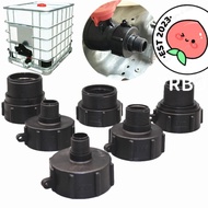 YRBWDYZDH IBC Ton Barrel Connector, IBC Accessories IBC Tank Adapter,  Plastic Fitting S60 Hose Conn