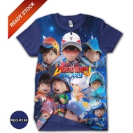 Boboiboy GALAXY Idol T-Shirt New Boboiboy Children 7-powerful Clothes REG-R190