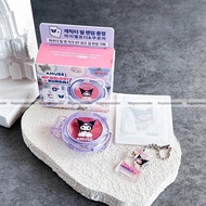 Amuse X kuromi powder lip & cheek 07 rose girl (with keychain) 4gr