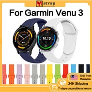 Silicone strap for Garmin Venu 3 Smart watch Bracelet Replacement Band For Garmin Venu 2 Sport Watchband Wristbands Accessorie