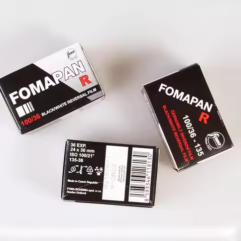 1-10 Rolls Fomapan R100 135mm Black And White Positive Reversal Film ISO 100 Suitable For Kodak M35/