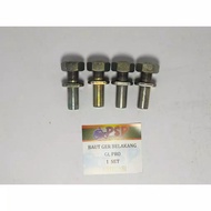 GL PRO Rear Gear Bolts "Set of 4" - HONDA GL MAX Gear Bolts NEOTECH/ MEGA PRO/ TIGER/