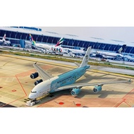 JC Wings 1/400 A380 9H-MIP Spain Hifly Air Protection Coral Reef Coating (Double Color Matching), Te