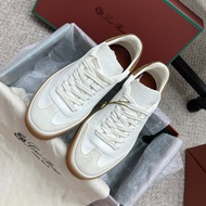 LP German Training Shoes Old Money Style White Shoes Soft Casual