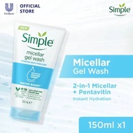 Simple Water Boost Micellar Gel Wash 150ml