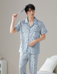 Men pajamas for men seluar tidur lelaki baju tidur lelaki dewasas pajamas man night dress for men睡衣男