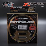 สายPE YGK X-Braid Upgrade  OMNIUM X8 (ยาว 150m & 200m.)