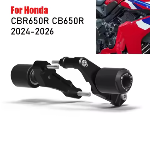 For Honda CBR650R CB650R E-Clutch CBR 650R 2024-2026 Frame Sliders Crash Protector Motorcycle Engine