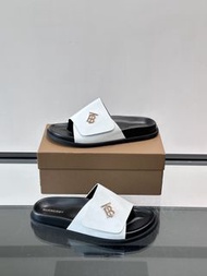 BURBERRY 巴寶莉 經典Logo 男款 時尚涼拖鞋 款式0190