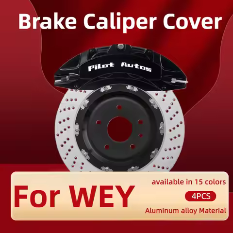 Kit Pilot Autos For WEY Car Brake Caliper Cover Aluminum Alloy Front Rear Exterior Kit For WEY VV7 V