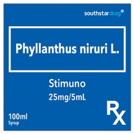 Rx: Stimuno Syrup 25mg/5ml 100ml