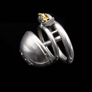 Men's Metal Stainless Steel Chastity Lock Chastity Belt Sex Toy Alternative Toy CB6000S