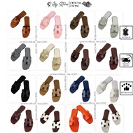 HM SLIPPERS - WOMEN'S H-SHAPED WOODEN SOLES QC STANDARD ANTI-SLIP FORM FULL IN MANY COLORS (BREAKED 