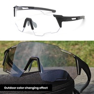 Cyxus  photochromic non-polarized sports sunglasses integrated lens For Men/women 1201