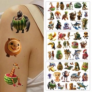 Tralalero Tattoo Sticker Tung Tung Tung Sahur Tattoo Cartoon Decoration Party Sticker Sticker N7u7