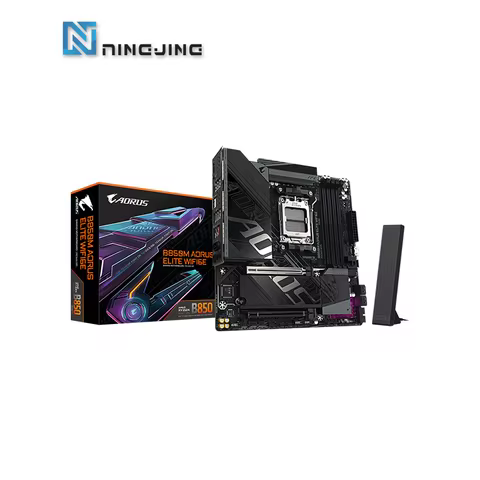GIGABYTE GA B850M AORUS ELITE WIFI6E Motherboard NEW Micro ATX AMD Socket AM5 AMD B850