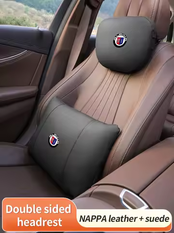 For ALPINA B3 B4 B5 B7 B8 D3 D4 D5 XD3 XD4 XB7 B12 G20 G30 G45 G60 G82 E87 E92 Car Headrest Neck Sup