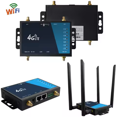 4G WiFi Router Industrial Grade 4G Broadband Wireless Router 4G LTE CPE Router With Sim Card Slot An