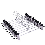 Stainless Steel Trouser Clip Available Household Metal Pants Hanger Trouser Rack Pants Clip