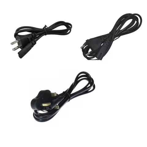 10pcs High Quality Universal Power Cable For PS2/PS3 Slim/PS4/Xbox US/EU/UK AC Power Adapter Cord Li