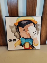 [掛畫] KAWS OMG!! /Pinocchio 小木偶皮諾丘|PINOCCHIO木偶奇遇記-Keetatat Sitthiket Famous Popart/Pop Art-泰國畫家畫作