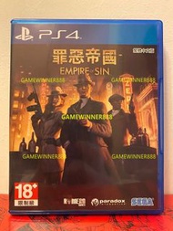 《今日快閃價》（中古二手）PS4遊戲 罪惡帝國 Empire of Sin 港版中英文版