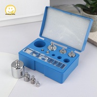 Sunshineshop 17Pcs 10mg-100g Precision Digital Scale Calibration Weight Set Weighting Tools 100g 50g