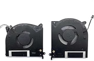 New CPU+GPU Cooling Fan 12V Replacement for Dell Alienware M15 R2 N18E 0X9FRW DFSCK324162A2P DFS2013