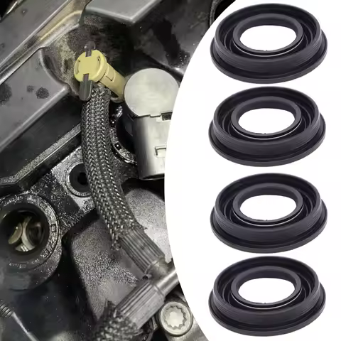 4pcs Fuel Injector Valve Gaskets Seal Ring For Skoda Octavia 1Z 2004 - 2019 Fabia 5J Kodiaq Rapid Ro